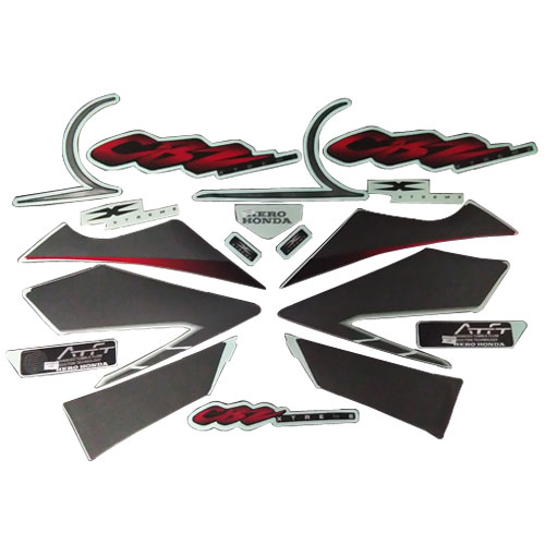 Complete Sticker Kit Cbz Extreme N M Kveg Zadon Motorcycle Parts For Hero Honda Cbz Xtreme Kveg Nm