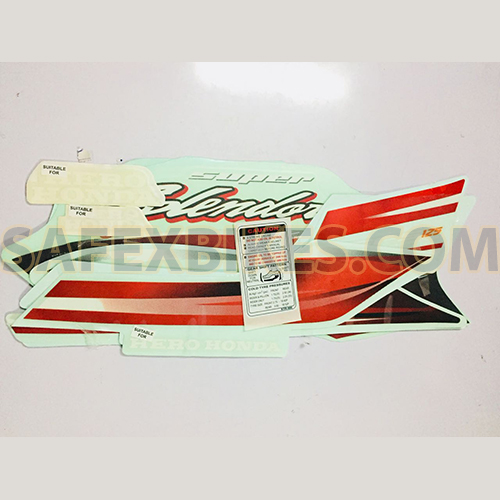 hero honda splendor sticker kit