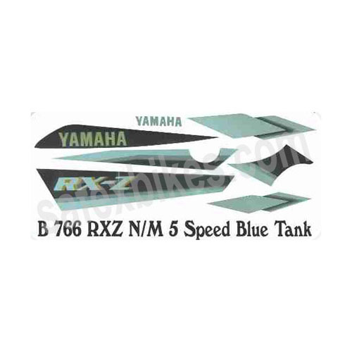 COMPLETE STICKER KIT RXZ 5 SPEED ZADON- Motorcycle Parts For Yamaha RXZ 5G