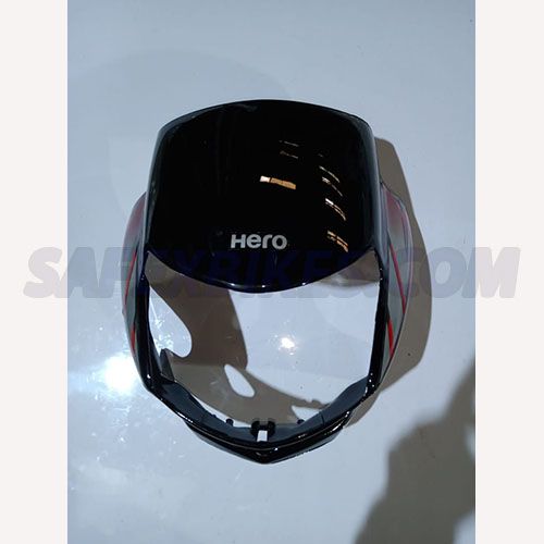 hero hf deluxe headlight visor price
