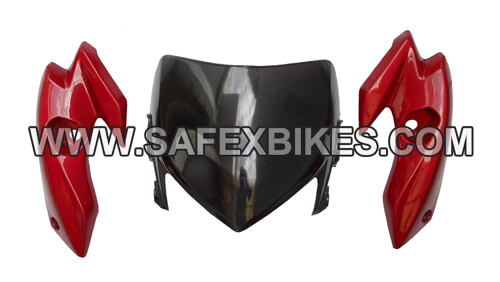 Front Fairing Visor Hunk Om Set Of 3 Zadon Motorcycle Parts For