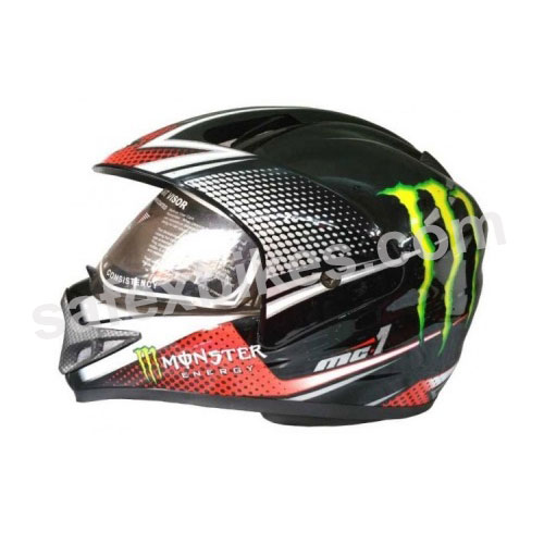 monster energy motocross helmet