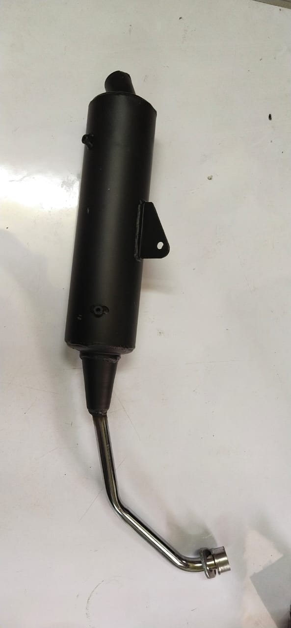 Tvs scooty pep silencer hot sale price