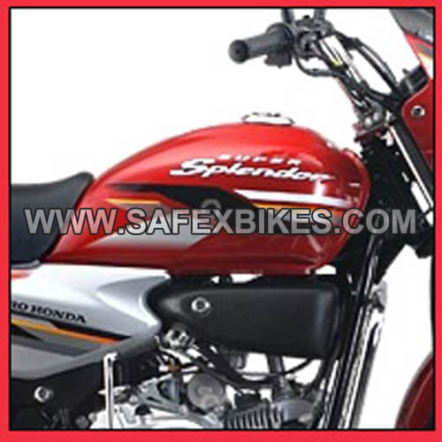 hero super splendor visor sticker