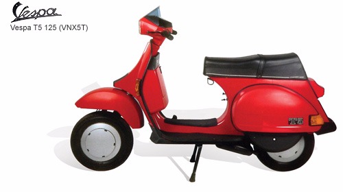 LML VESPA T5 Specfications And Features
